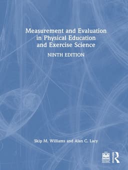 Measurement and Evaluation in Physical Education and Exercise Science