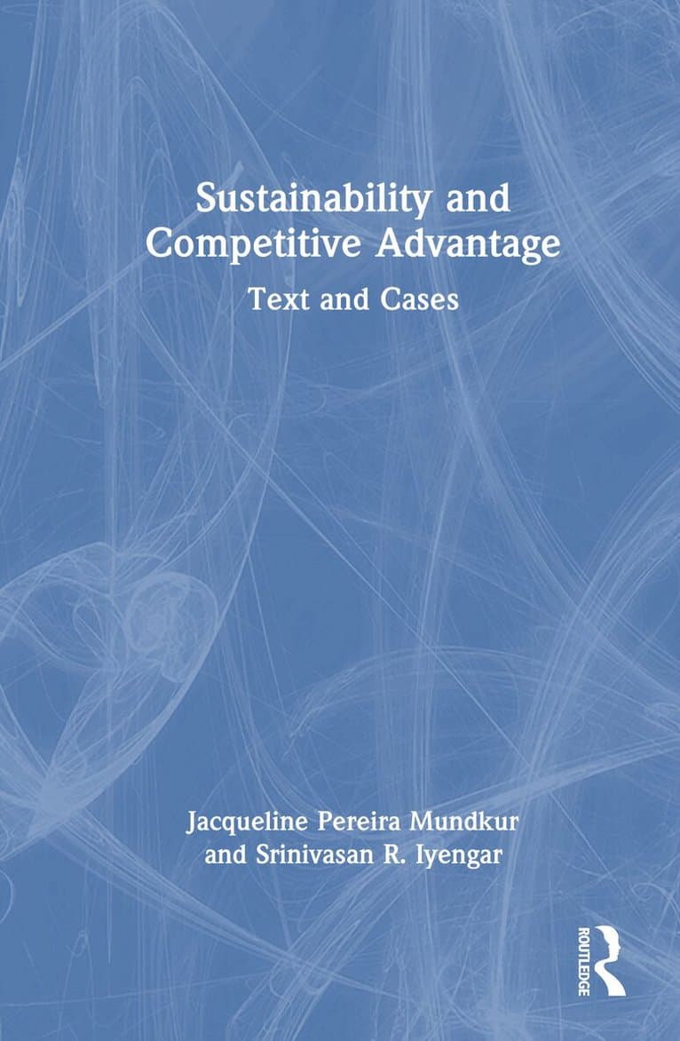 Sustainability and Competitive Advantage