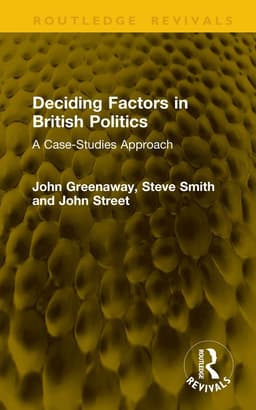 Deciding Factors in British Politics