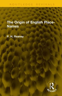 Origin of English Place-Names