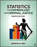 Statistics for Criminology and Criminal Justice