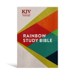 KJV Rainbow Study Bible, Hardcover
