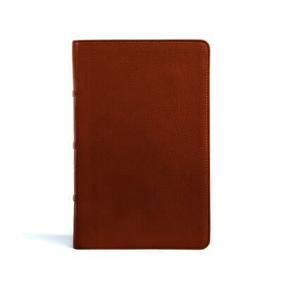 CSB Single-Column Personal Size Bible, Saddle