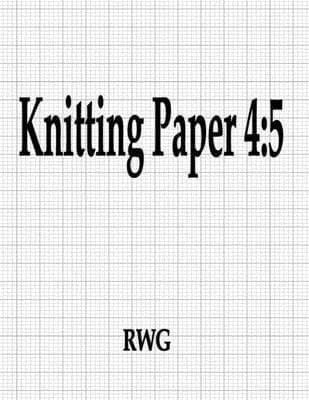 Omslag till boken Knitting Paper 4 av Rwg