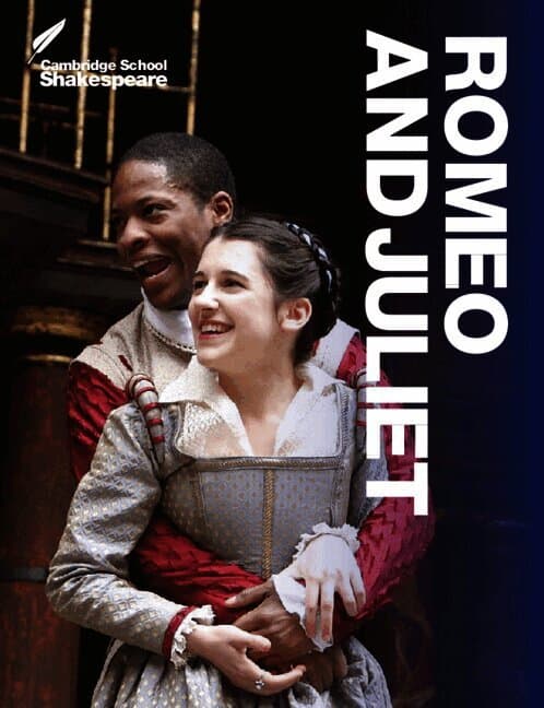 Omslag till boken Romeo and Juliet av William Shakespeare