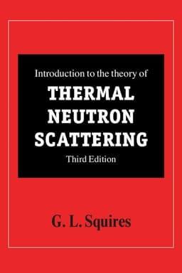 Introduction to the Theory of Thermal Neutron Scattering