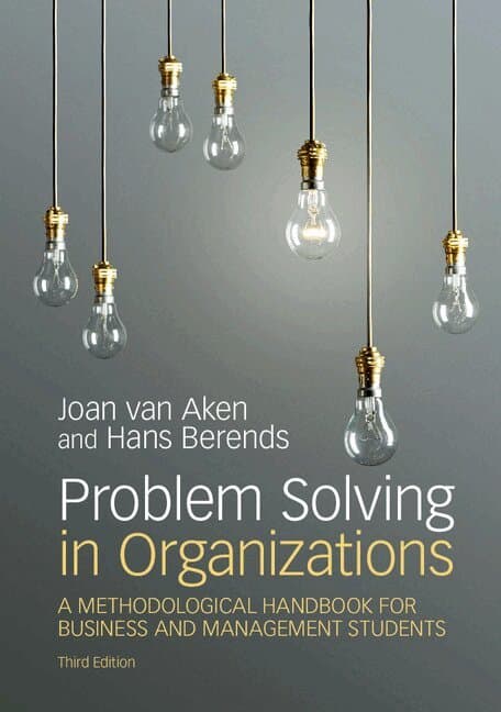Omslag till boken Problem Solving in Organizations av Joan Ernst van Aken