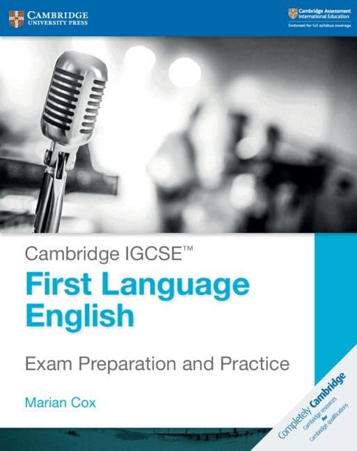 Cambridge IGCSE(TM) First Language English Exam Preparation and Practice