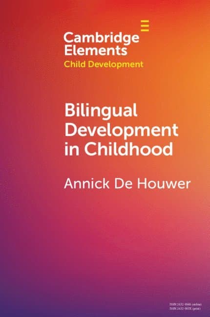 Bilingual Development in Childhood