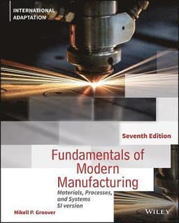 Fundamentals of Modern Manufacturing
