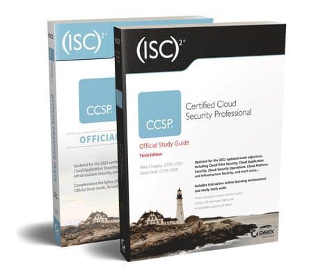 Omslag till boken ISC2 CCSP Certified Cloud Security Professional Official Study Guide & Practice Tests Bundle av Mike Chapple