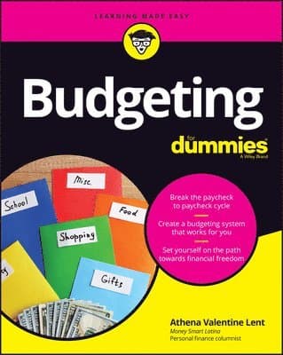 Omslag till boken Budgeting For Dummies av Athena Valentine Lent
