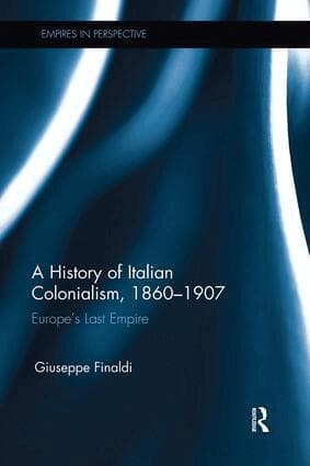 History of Italian Colonialism, 1860–1907