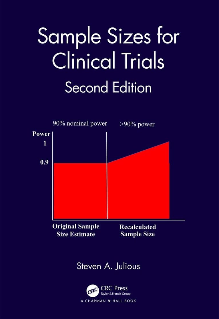 Omslag till boken Sample Sizes for Clinical Trials av Steven A. Julious