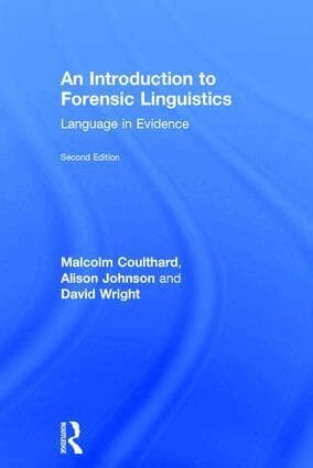 Introduction to Forensic Linguistics