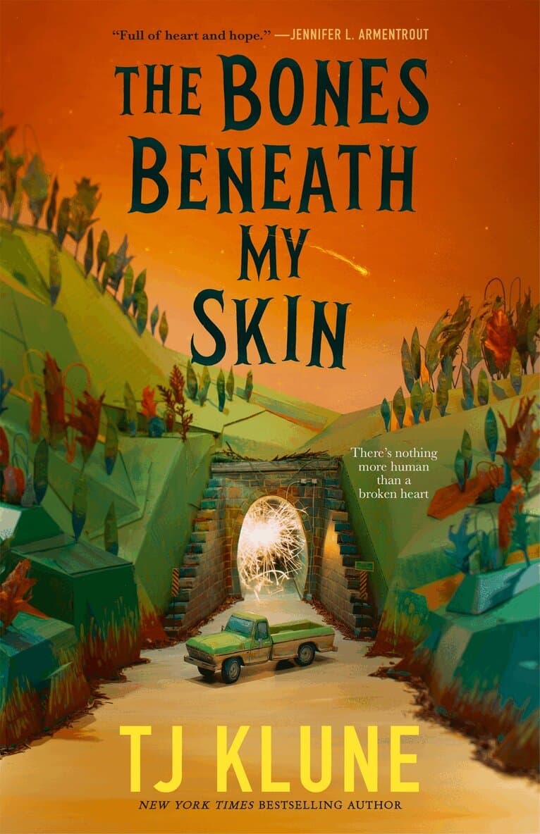 Omslag till boken Bones Beneath My Skin av TJ Klune