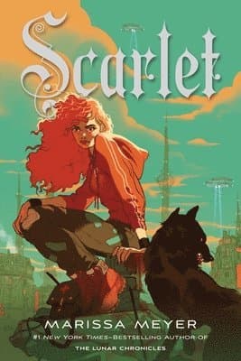 Omslag till boken Scarlet av Marissa Meyer