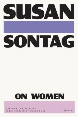 Omslag till boken On Women av Susan Sontag