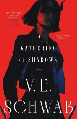 Omslag till boken A Gathering of Shadows av V. E. Schwab