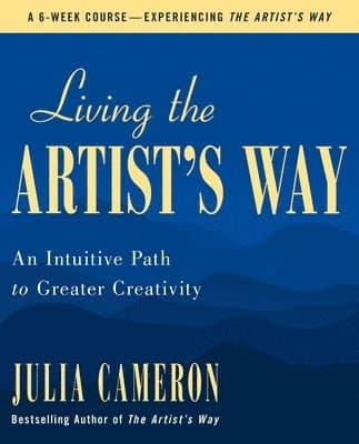 Omslag till boken Living the Artist's Way av Julia Cameron