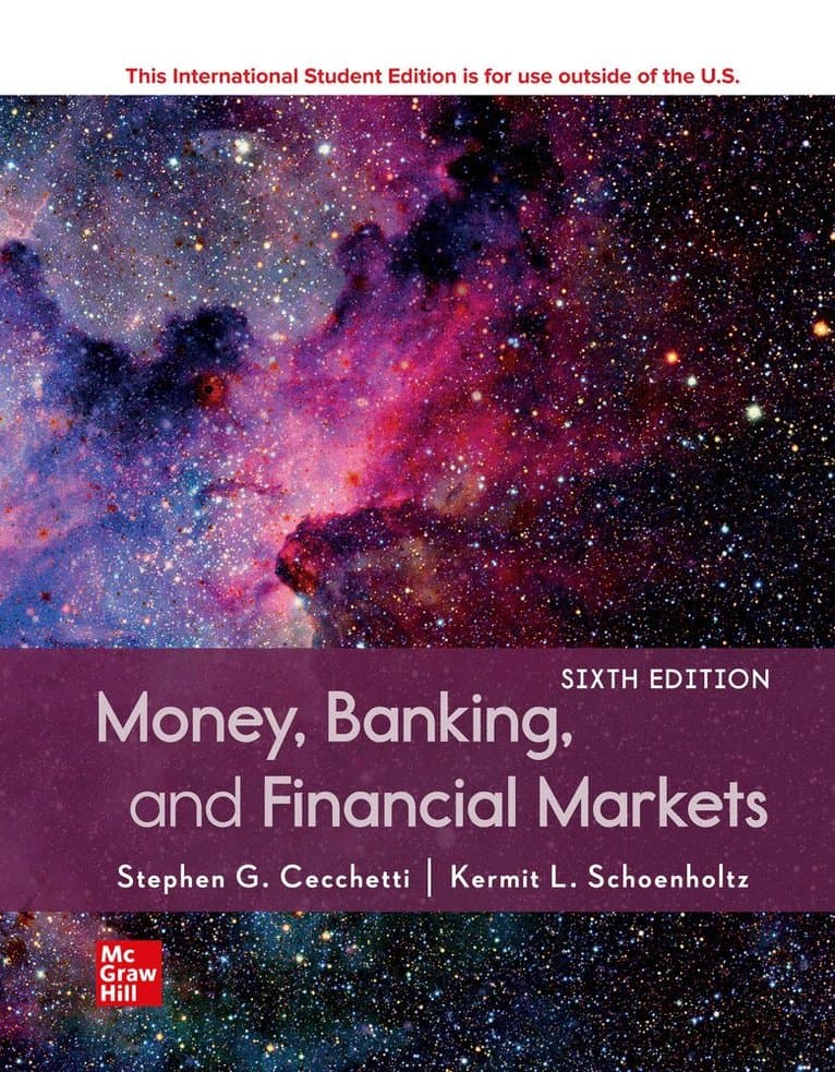 ISE Money, Banking and Financial Markets