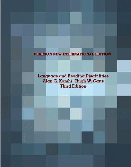 Language and Reading Disabilities