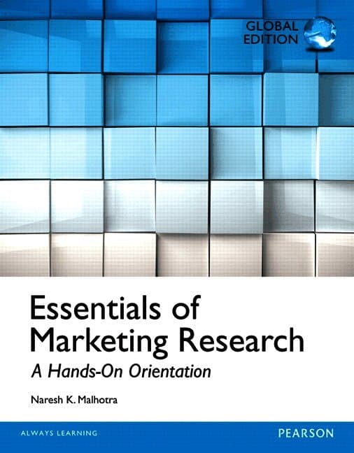 Essentials of Marketing Research, Global Edition