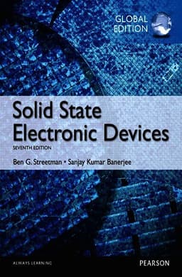Solid State Electronic Devices, Global Edition