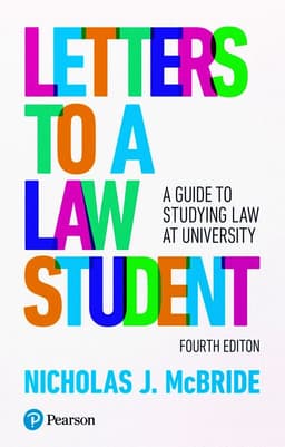 Letters to a Law Student
