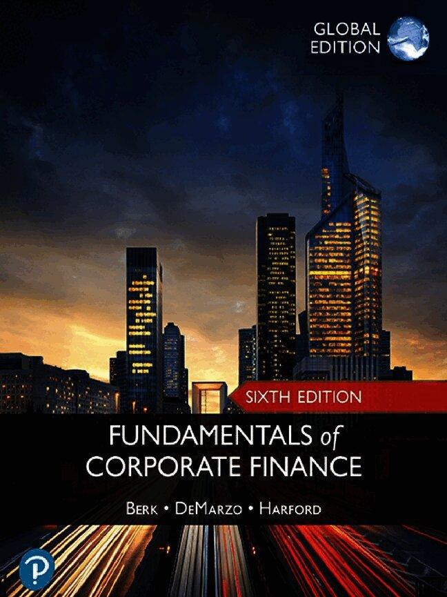 Fundamentals of Corporate Finance -- Global Edition