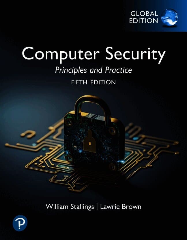 Computer Security: Principles and Practice, Global Edition