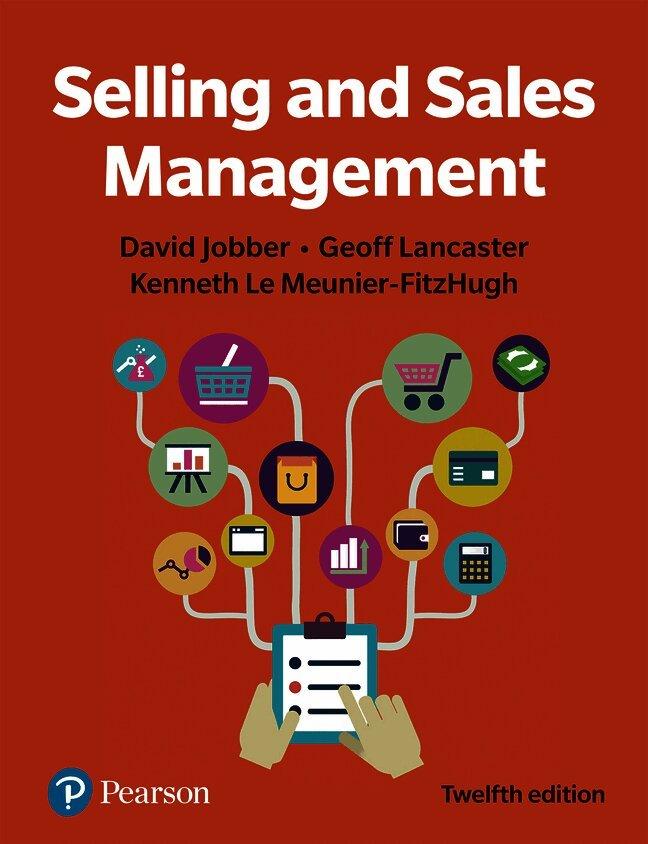 Selling and Sales Management