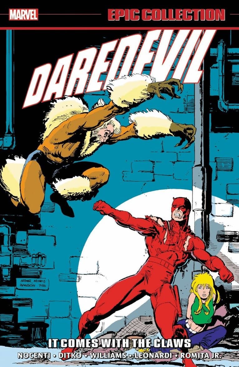 Daredevil Epic Collection: It Comes With The Claws