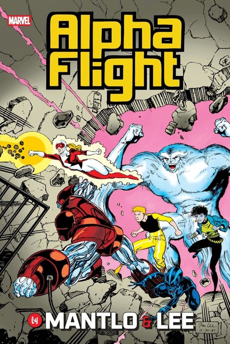 Alpha Flight By Mantlo & Lee Omnibus