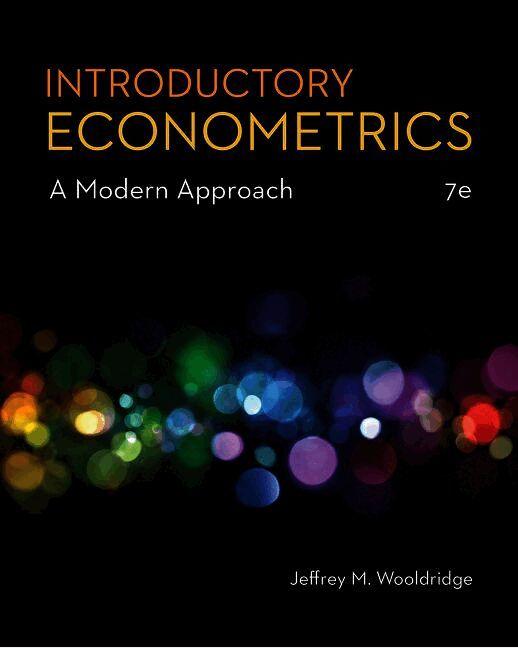 Introductory Econometrics