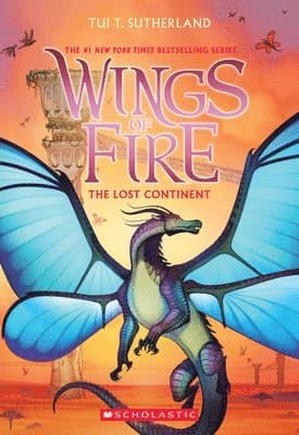 Omslag till boken The Lost Continent (Wings of Fire #11) av Tui T. Sutherland