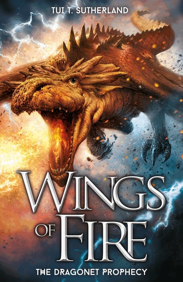 Omslag till boken Wings of Fire: The Dragonet Prophecy av Tui T. Sutherland