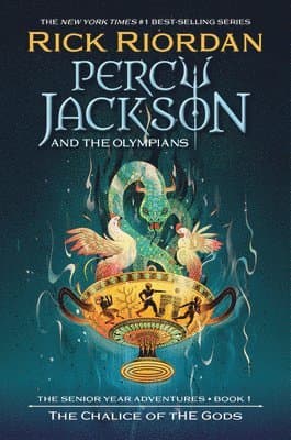 Omslag till boken Percy Jackson and the Olympians: The Chalice of the Gods av Rick Riordan