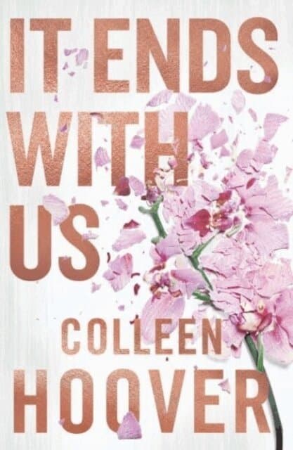 Omslag till boken It Ends With Us av Colleen Hoover