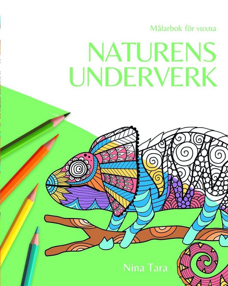 Naturens underverk : målarbok för vuxna