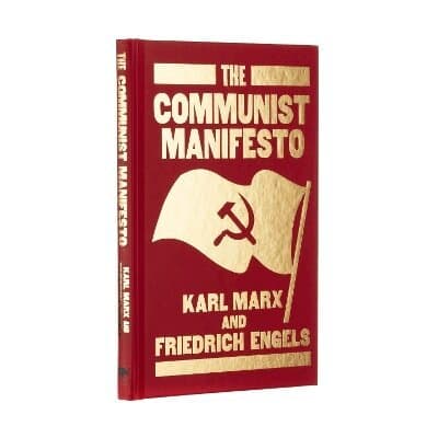 Omslag till boken Communist Manifesto av Karl Marx