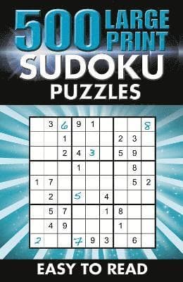 500 Large Print Sudoku Puzzles