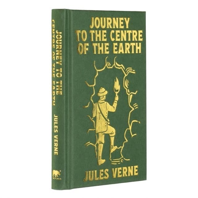 Omslag till boken Journey to the Centre of the Earth av Jules Verne