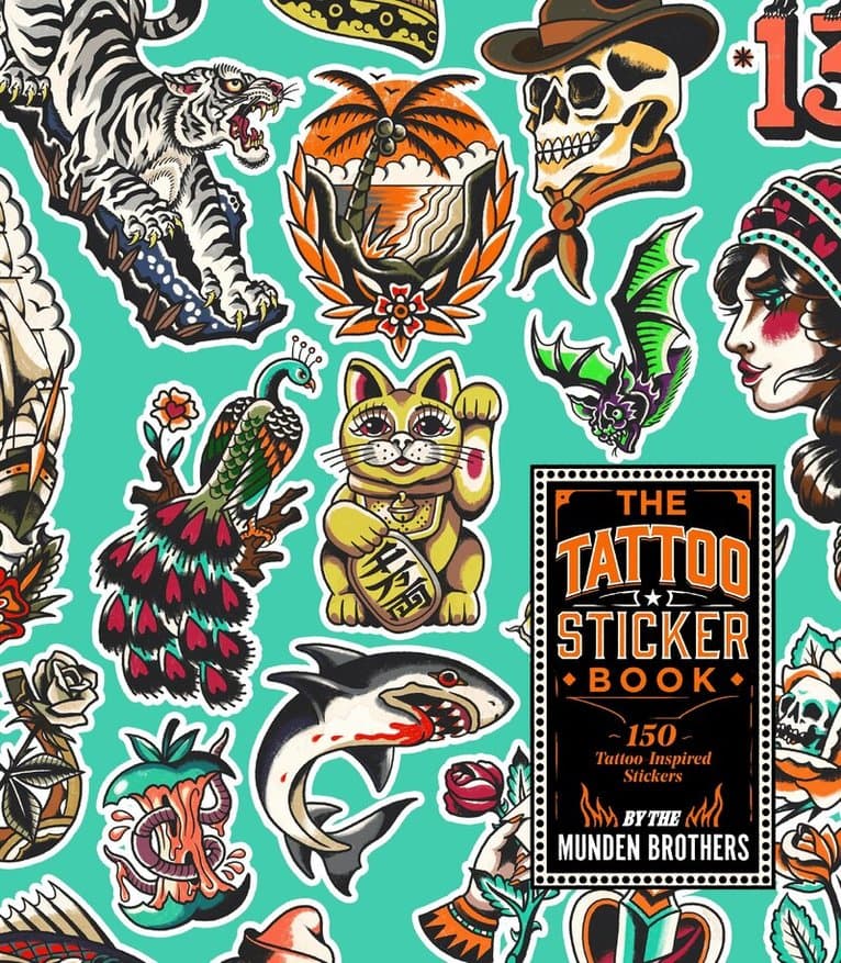 Tattoo Sticker Book