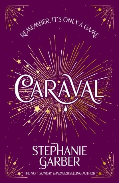 Omslag till boken Caraval av Stephanie Garber