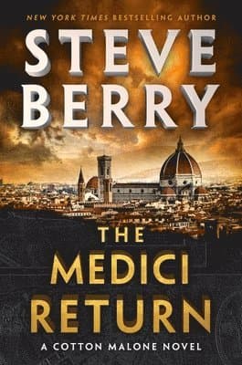 Omslag till boken Medici Return av Steve Berry
