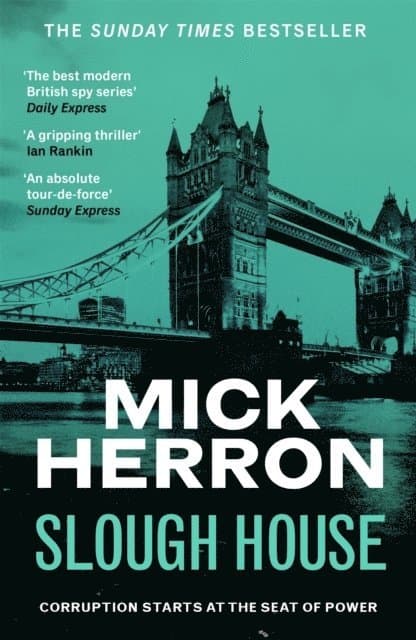 Omslag till boken Slough House av Mick Herron