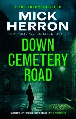 Omslag till boken Down Cemetery Road av Mick Herron