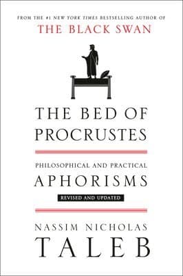 Omslag till boken The Bed of Procrustes: Philosophical and Practical Aphorisms av Nassim Nicholas Taleb