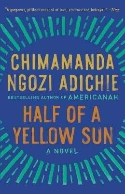 Omslag till boken Half of a Yellow Sun av Chimamanda Ngozi Adichie